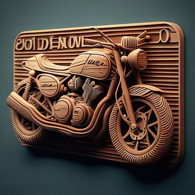 3D модель Хонда CB750 (STL)